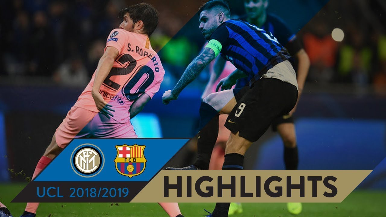 INTER 1-1 BARCELONA | HIGHLIGHTS | Matchday 04 - UEFA Champions League 2018/19 background