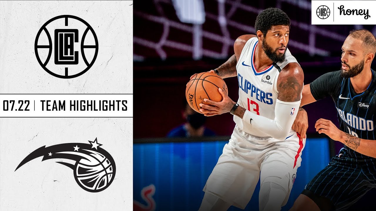 Clippers Win First Scrimmage Back vs. Magic | Honey Highlights background