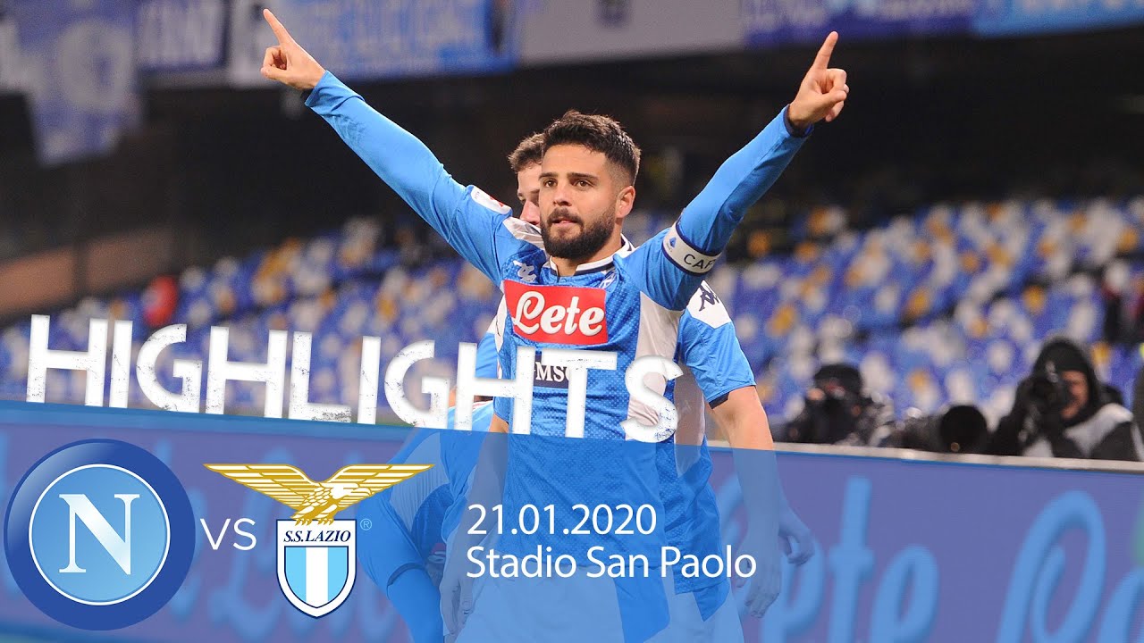 Highlights Coppa Italia - Napoli vs Lazio 1-0 background