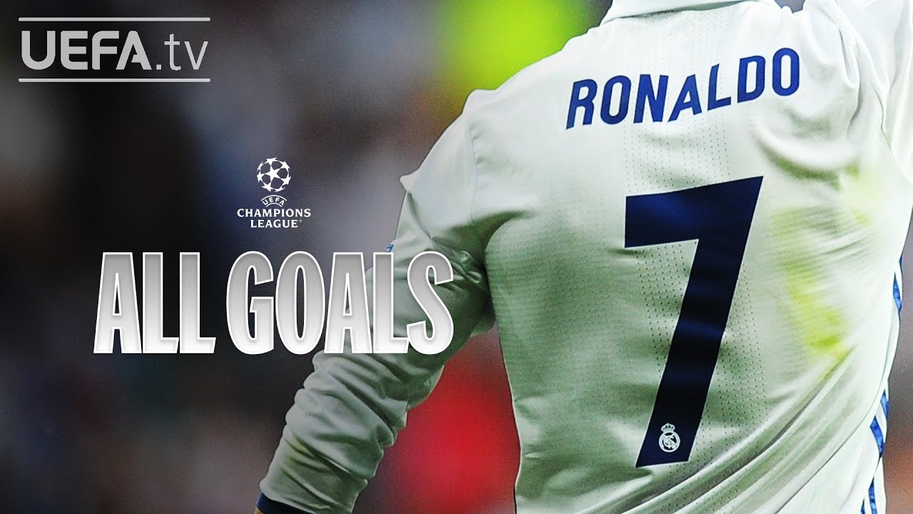 EVERY Cristiano Ronaldo Champions League Goal background