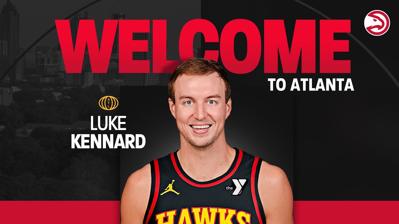 Atlanta Hawks Sign Luke Kennard | 2024-25 Season Highlights background