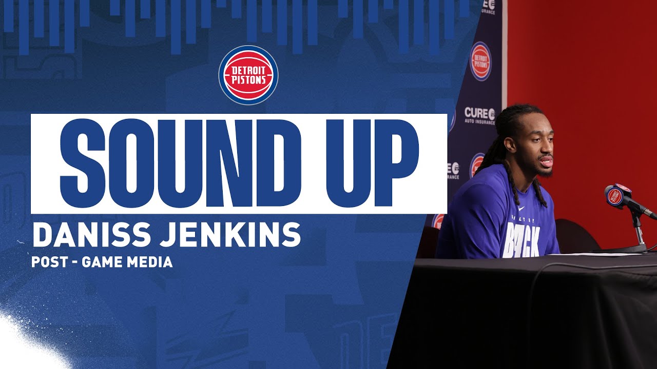Post-Game Press Conference: Daniss Jenkins | Pistons vs. Knicks | 02.06.26 #nba #pistons