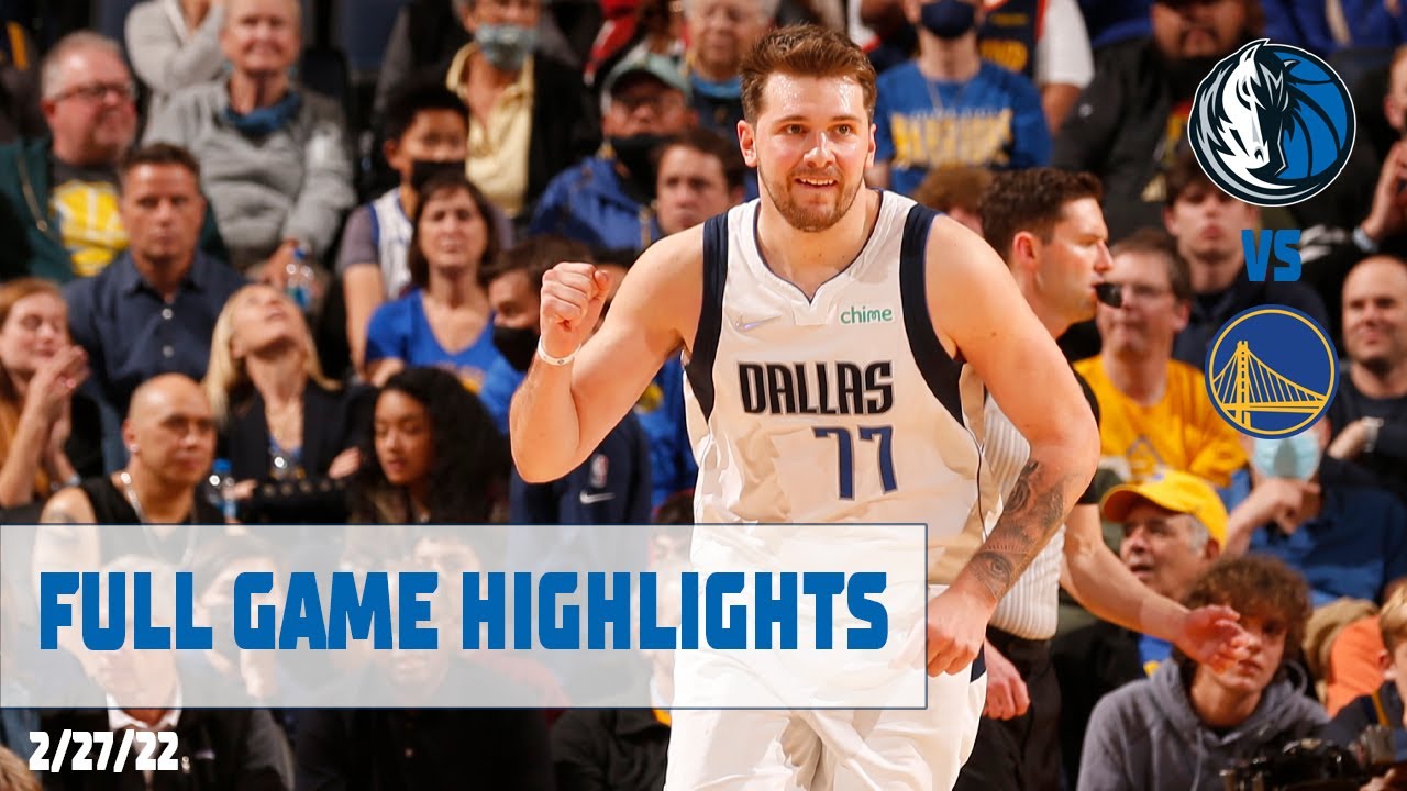 Luka Doncic (34 points) Highlights vs. Golden State Warriors background
