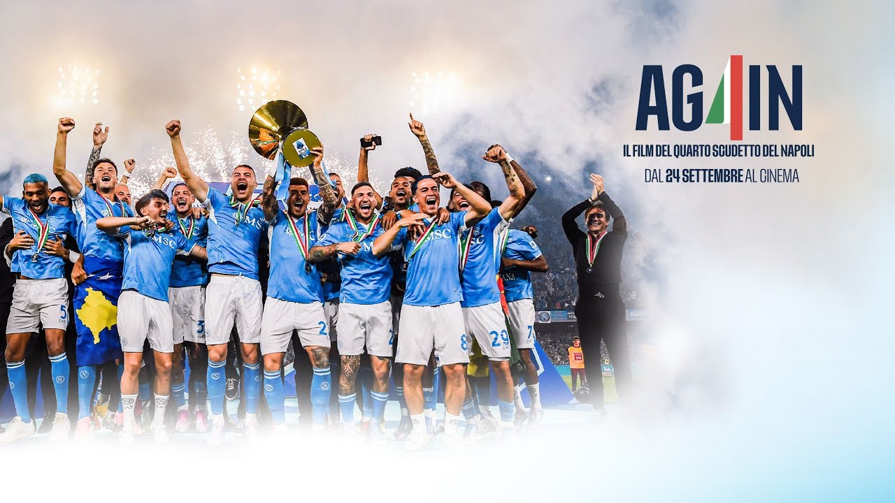 AG4IN | IL FILM DEL QUARTO SCUDETTO DEL NAPOLI | Dal 24 settembre al cinema background