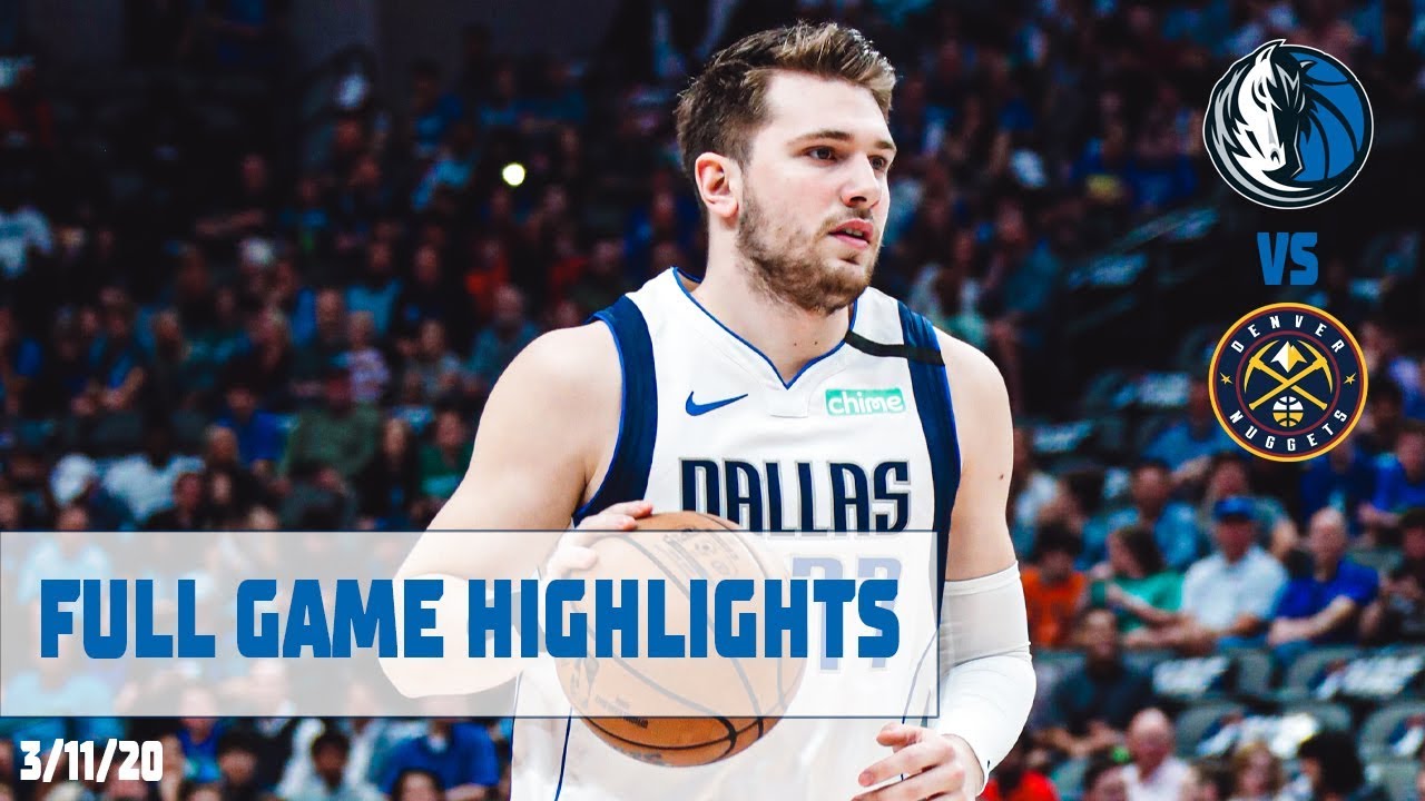 Luka Doncic (28 Points) Highlights vs. Denver Nuggets background