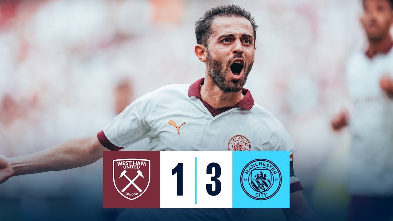 HIGHLIGHTS! West Ham 1-3 Man City | Doku, Bernardo Silva & Haaland Goals!