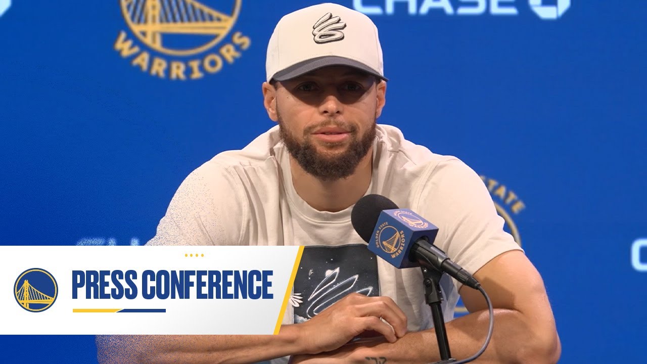 Stephen Curry | Warriors 2025 End of Season Interview background