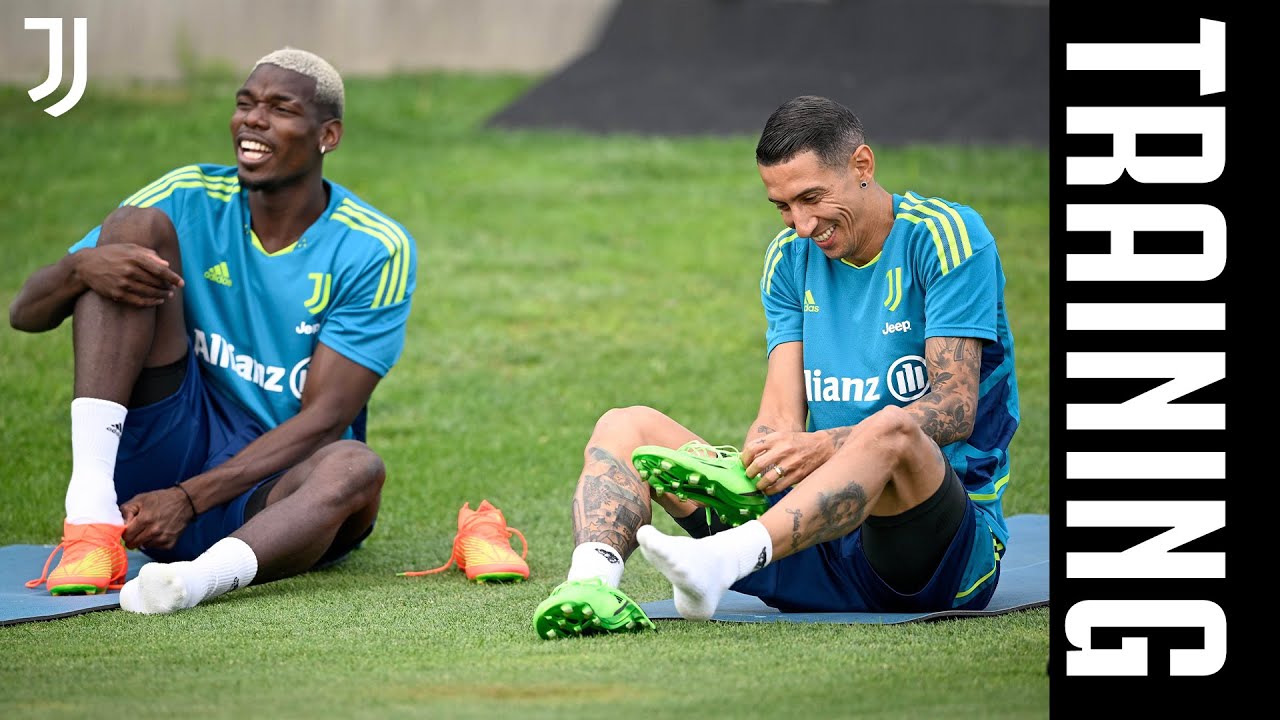 Paul Pogba & Ángel Di María in action! | Juventus Training