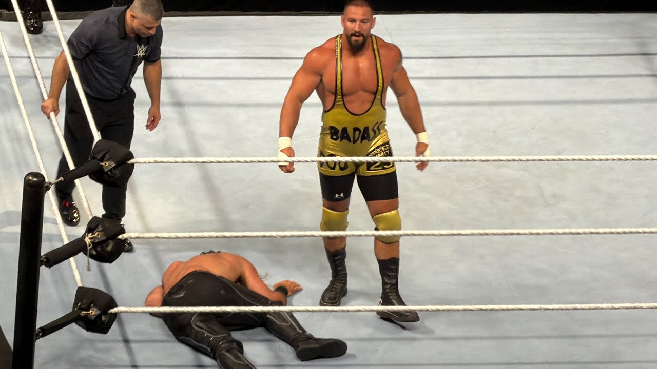 Oba Femi & Seth Rollins vs The Vision Full Match | WWE Summer Tour 2026 background