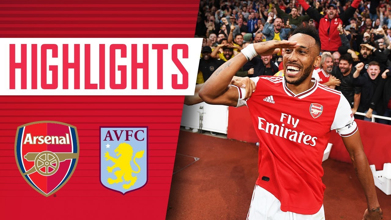 A DRAMATIC VICTORY! | Arsenal 3-2 Aston Villa | Goals & highlights background