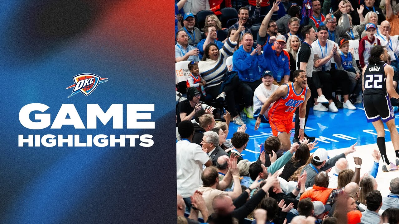 OKC Thunder vs Sacramento Kings | Game Highlights | February 1, 2025 background