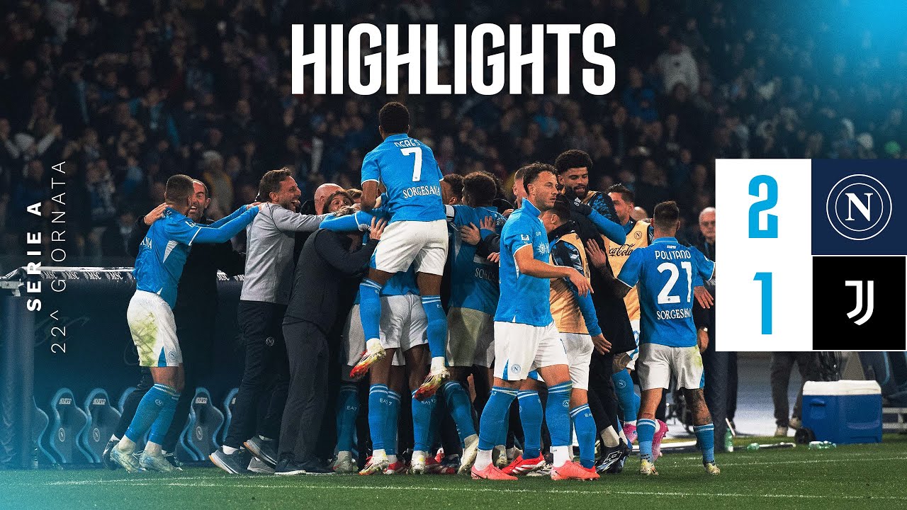 Highlights | Napoli - Juventus 2-1 | Serie A - 22ª giornata