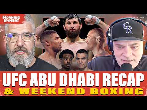 UFC Abu Dhabi Results | Joshua vs Fury Finally Next? | Errol Spence Jr. Retires