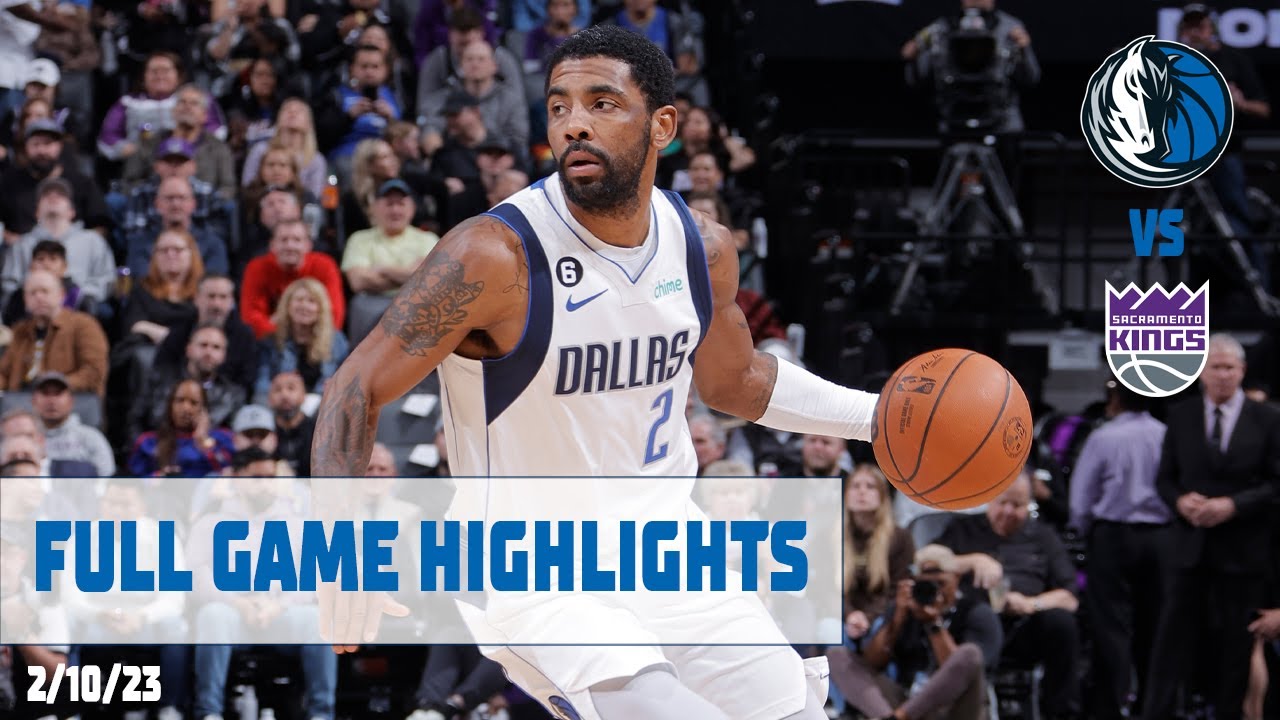 Kyrie Irving (25 points) Highlights vs. Sacramento Kings background