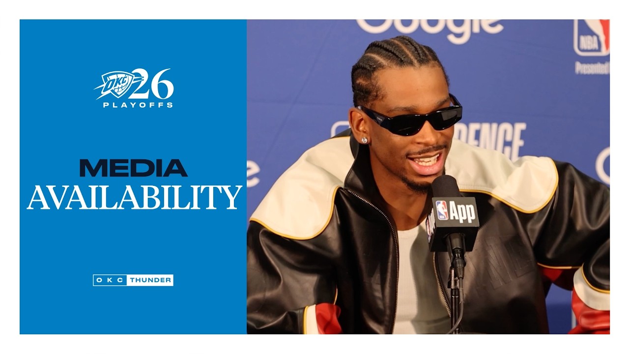 Shai Gilgeous-Alexander on Competing | Playoffs | WCF Game 3 | Postgame Media | May 22, 2026