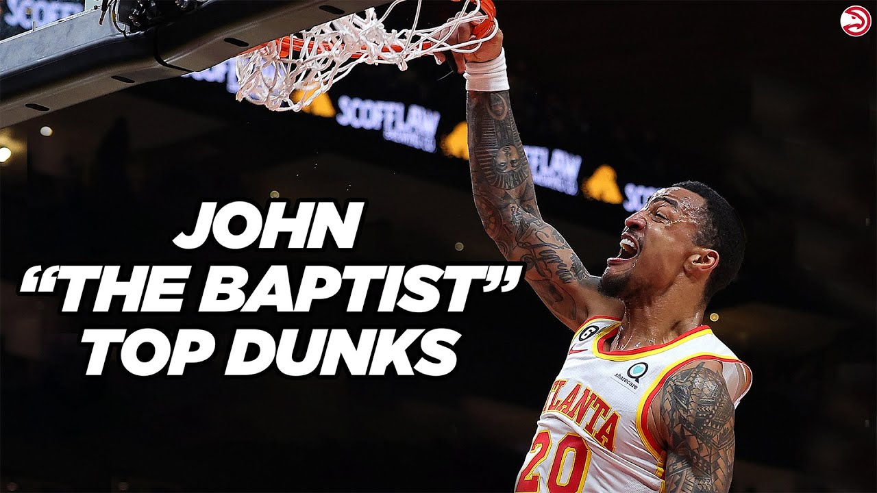 The Baptist: John Collins Best Dunks of the Season 2022-23 background