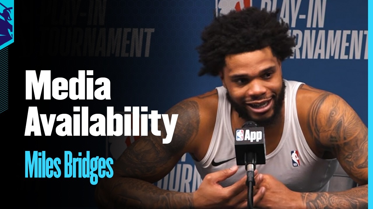 Hornets vs Heat: Miles Bridges Postgame Media Availability | 4/14/2026