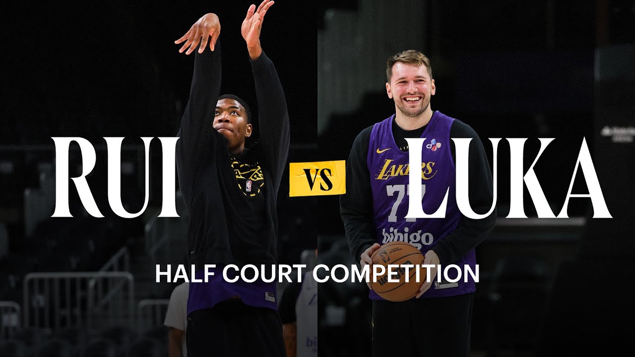 Rui vs Luka: Half-Court Shot Battle background