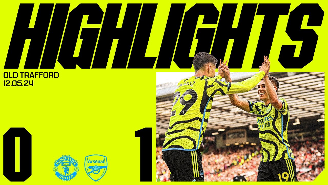TROSSARD PUTS US TOP! | HIGHLIGHTS | Manchester United vs Arsenal (0-1) | Premier Leaguea background