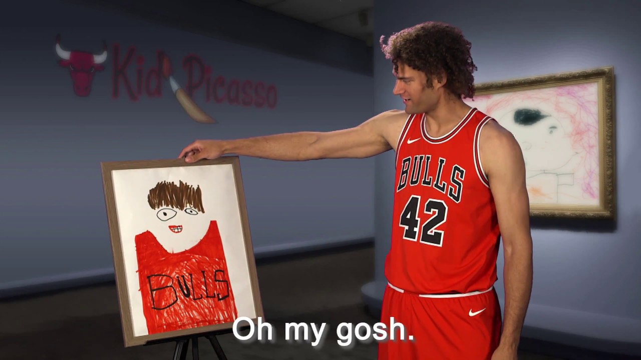 Chicago Bulls Kid Picasso #1 background