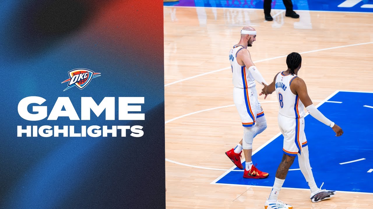 OKC Thunder vs Indiana Pacers | Game Highlights | March 29, 2025 background