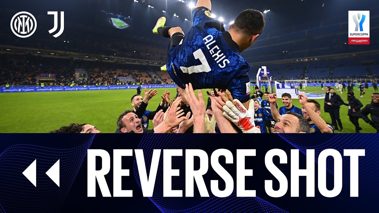 INTER 2-1 JUVENTUS | REVERSE SHOT | Pitchside highlights + behind the scenes! ЁЯСАЁЯПЖЁЯе│ЁЯЦдЁЯТЩ background
