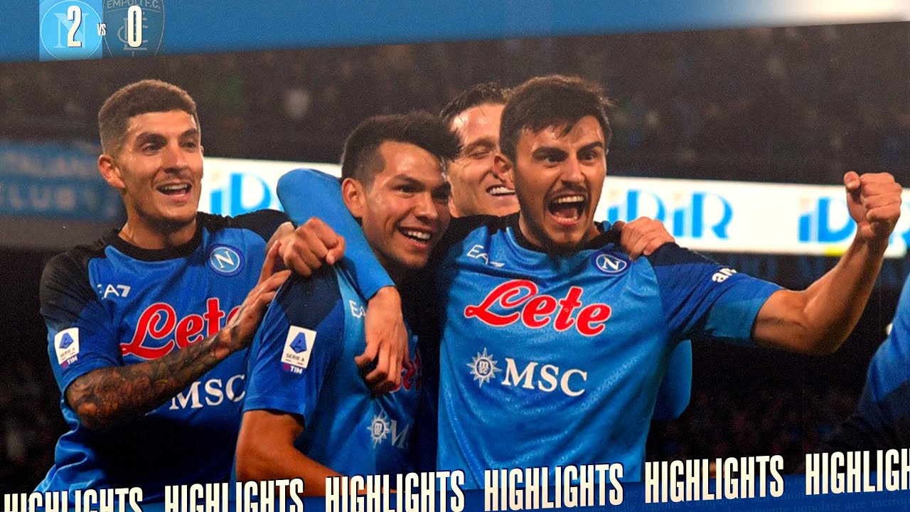 HIGHLIGHTS | Napoli - Empoli 2-0 | Serie A - 14ª giornata background