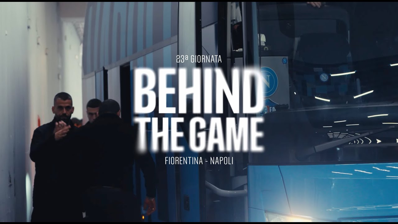 BEHIND THE GAME | #NapoliFiorentina: gioia e paura al Maradona background