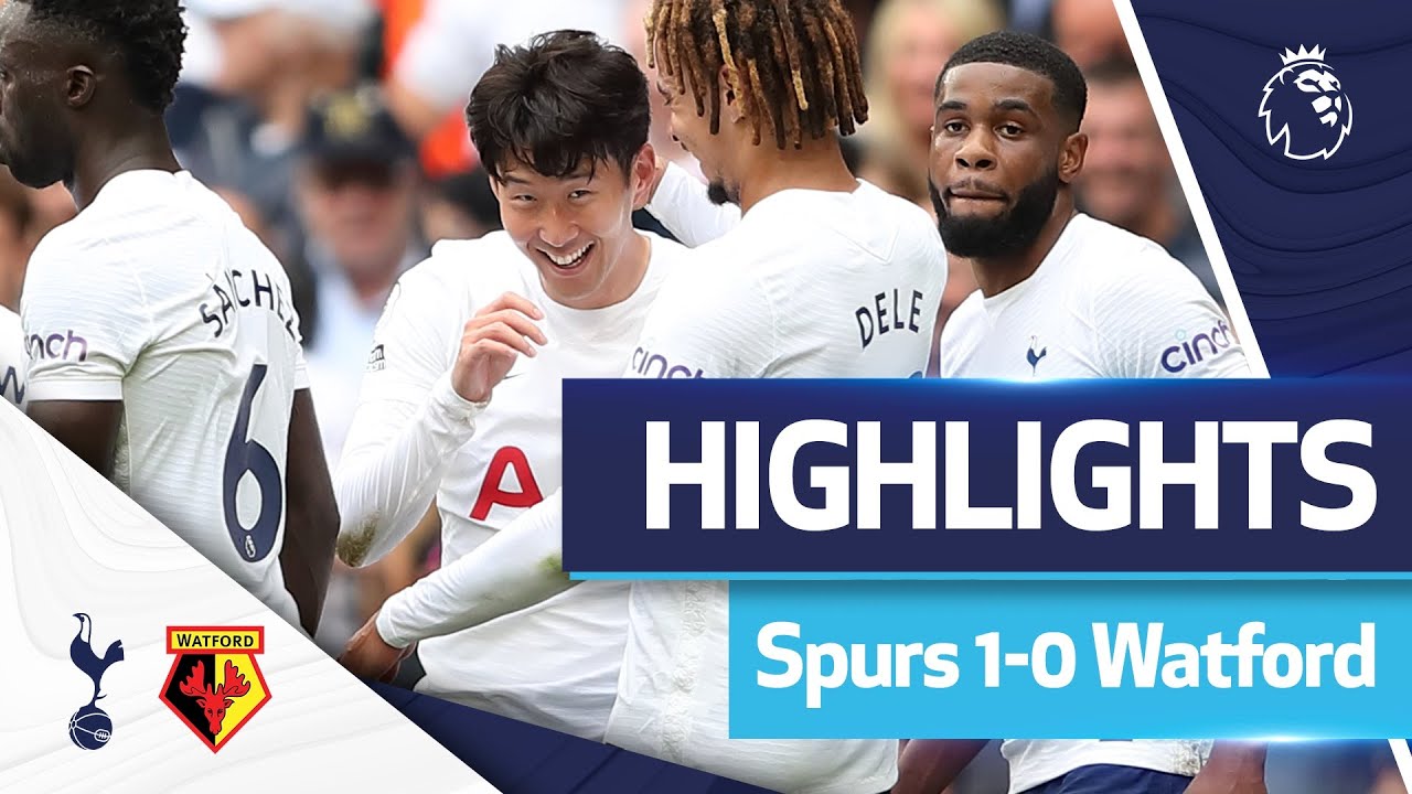 Heung-min Son goal maintains Spurs perfect start to the season! HIGHLIGHTS | SPURS 1-0 WATFORD background