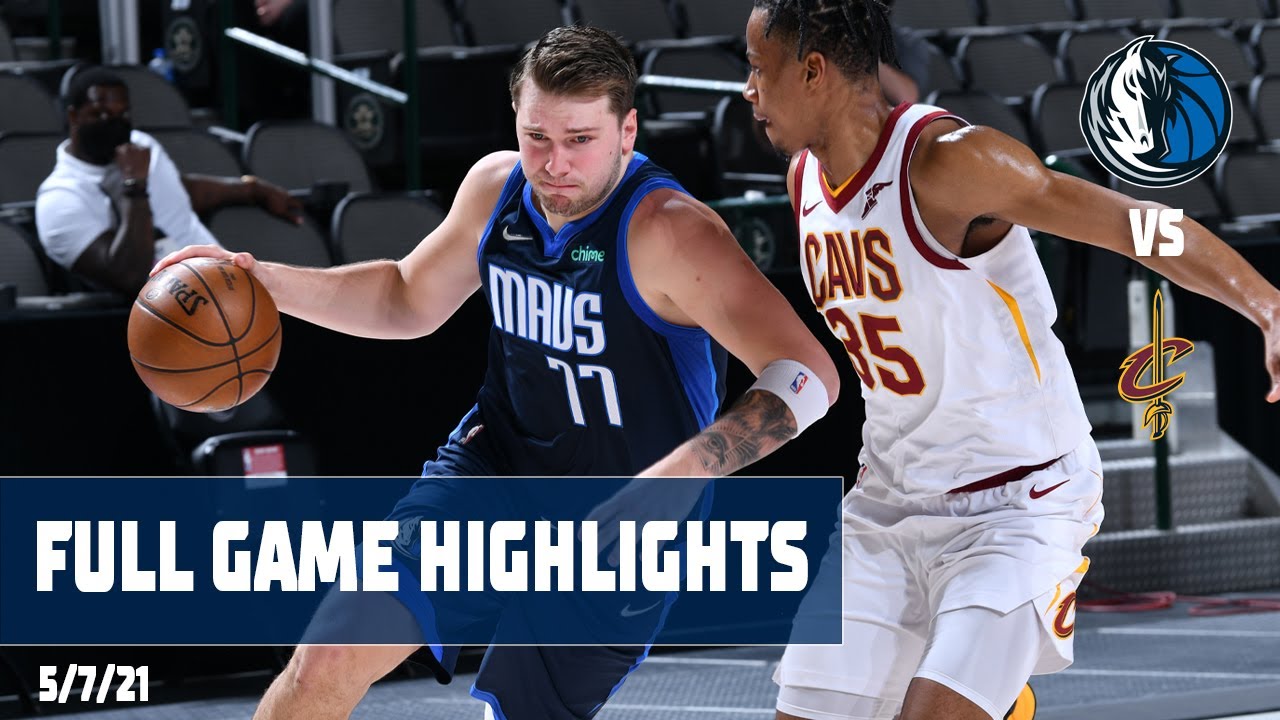 Luka Doncic (24 points) Highlights vs. Cleveland Cavaliers background