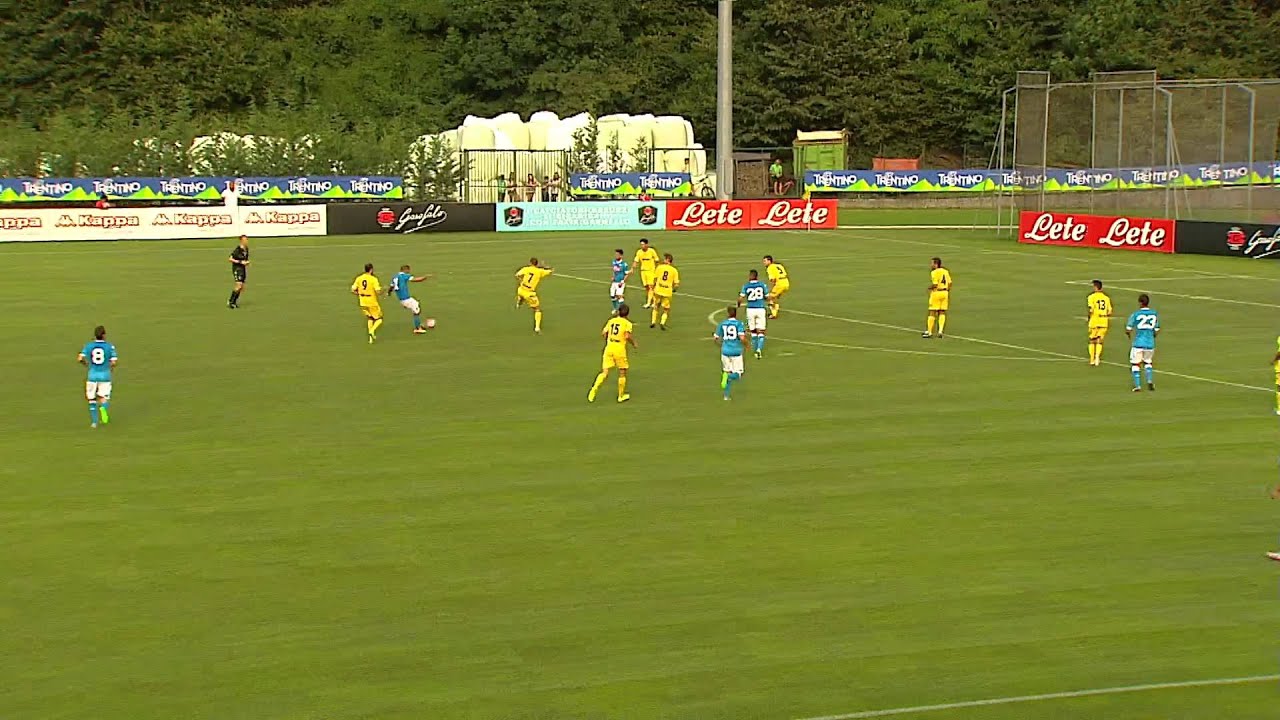 Amichevole Napoli-Anaune Val Di Non 8-0