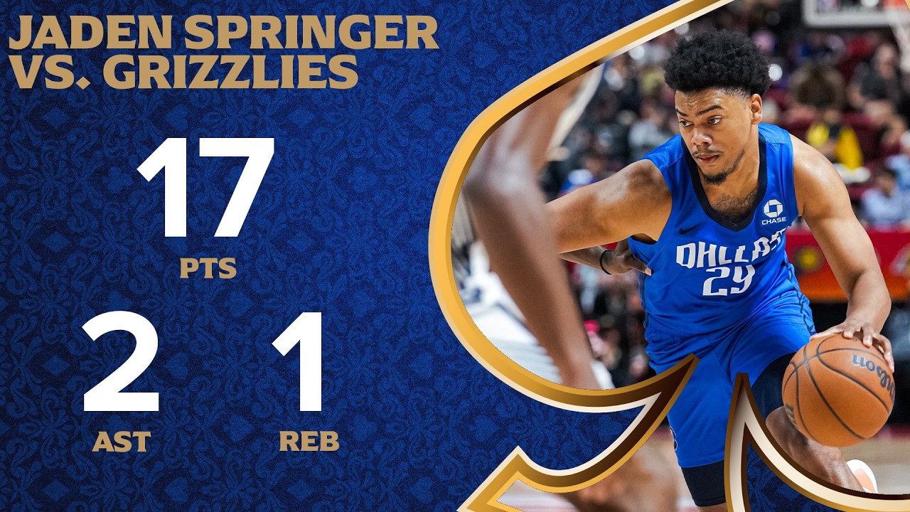 Jaden Springer (17 PTS) Highlights vs. Memphis Grizzlies Summer League | July 13, 2026