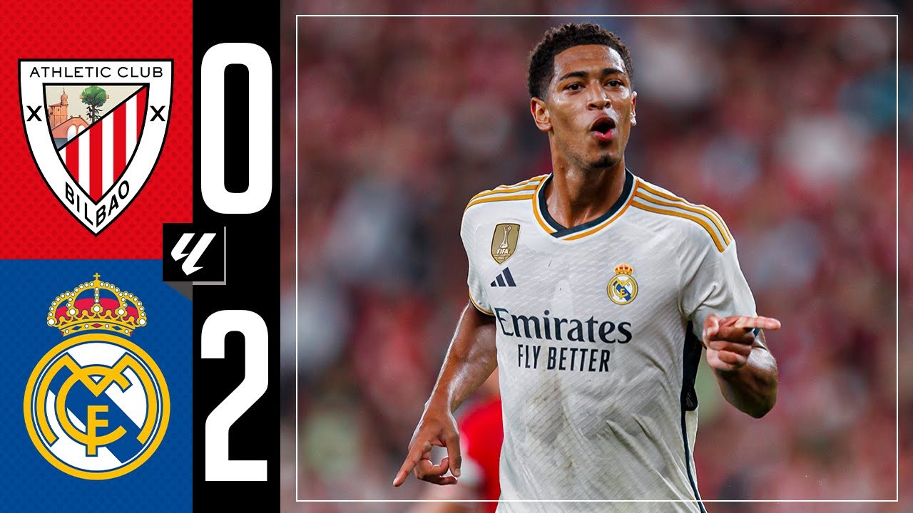Athletic Club 0-2 Real Madrid | HIGHLIGHTS | LaLiga 2023/24 background