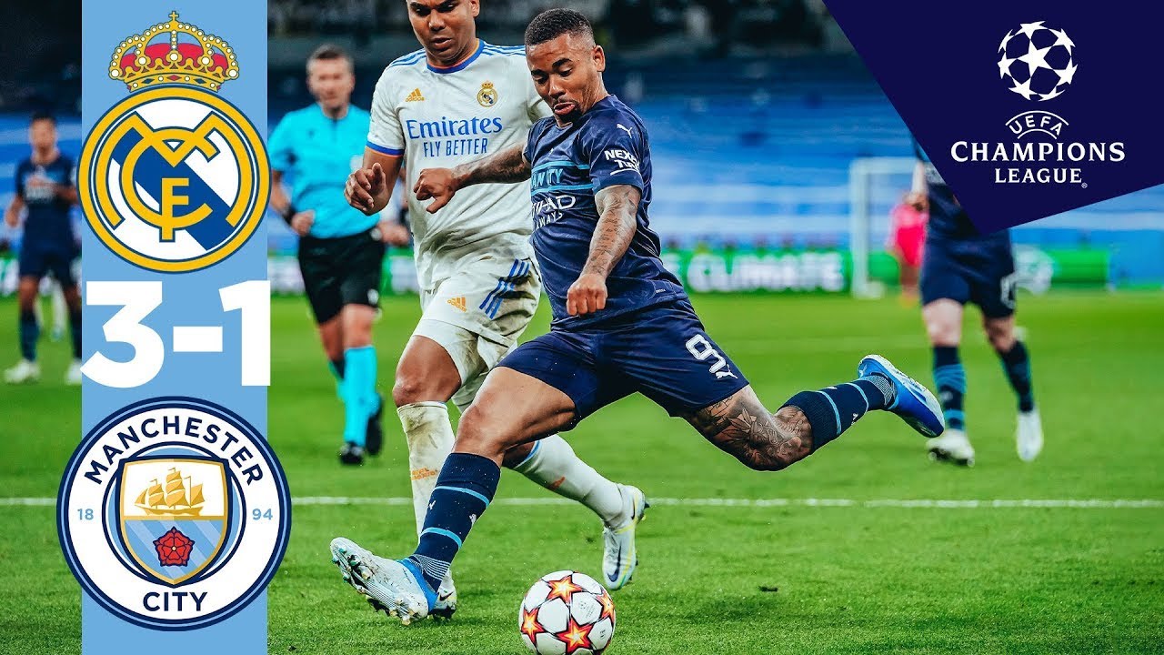 HIGHLIGHTS | Real Madrid 3-1 Man City (6-5 Aggregate) background