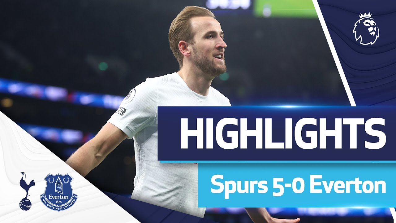 Five-star Spurs THRASH Everton | HIGHLIGHTS | Spurs 5-0 Everton background