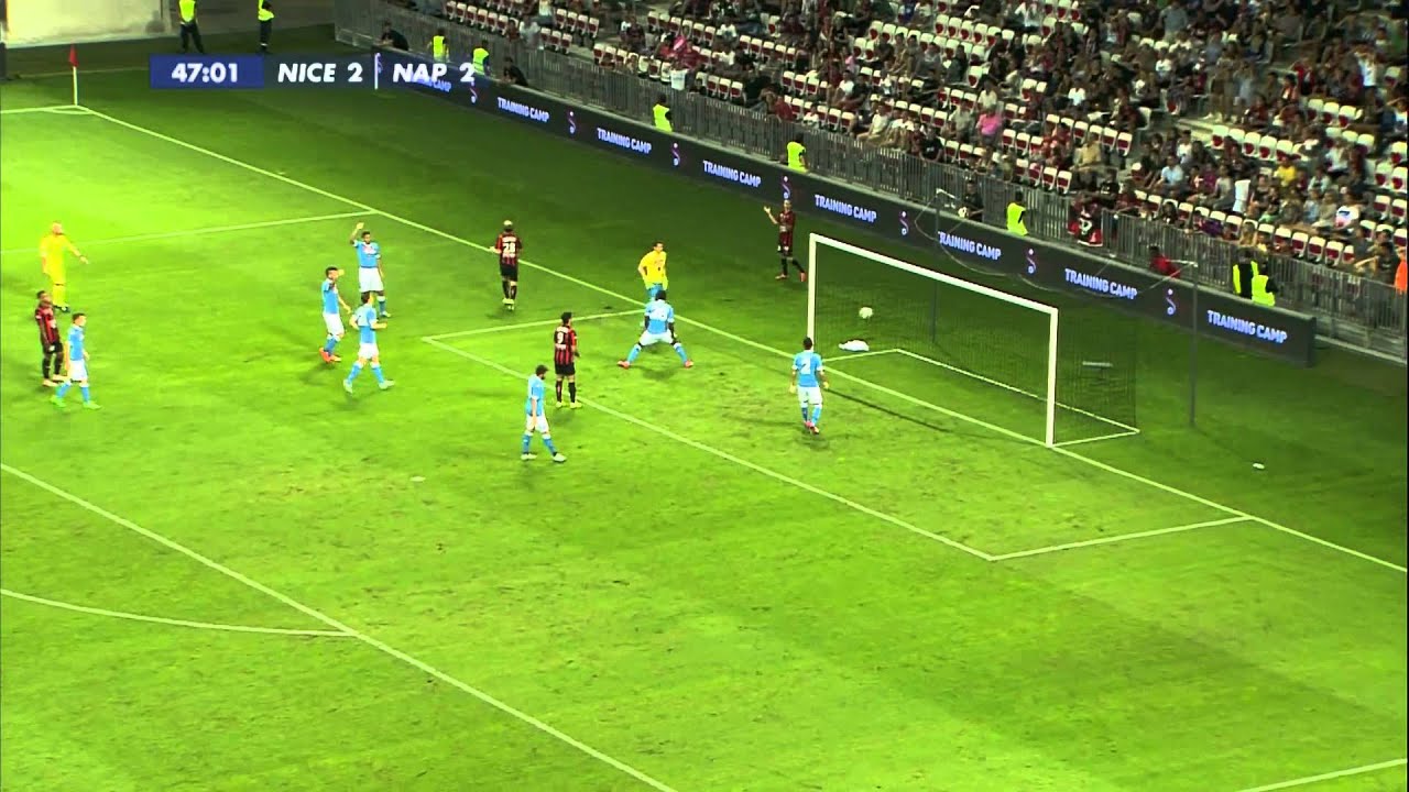 HL - Nizza vs Napoli 3-2 background