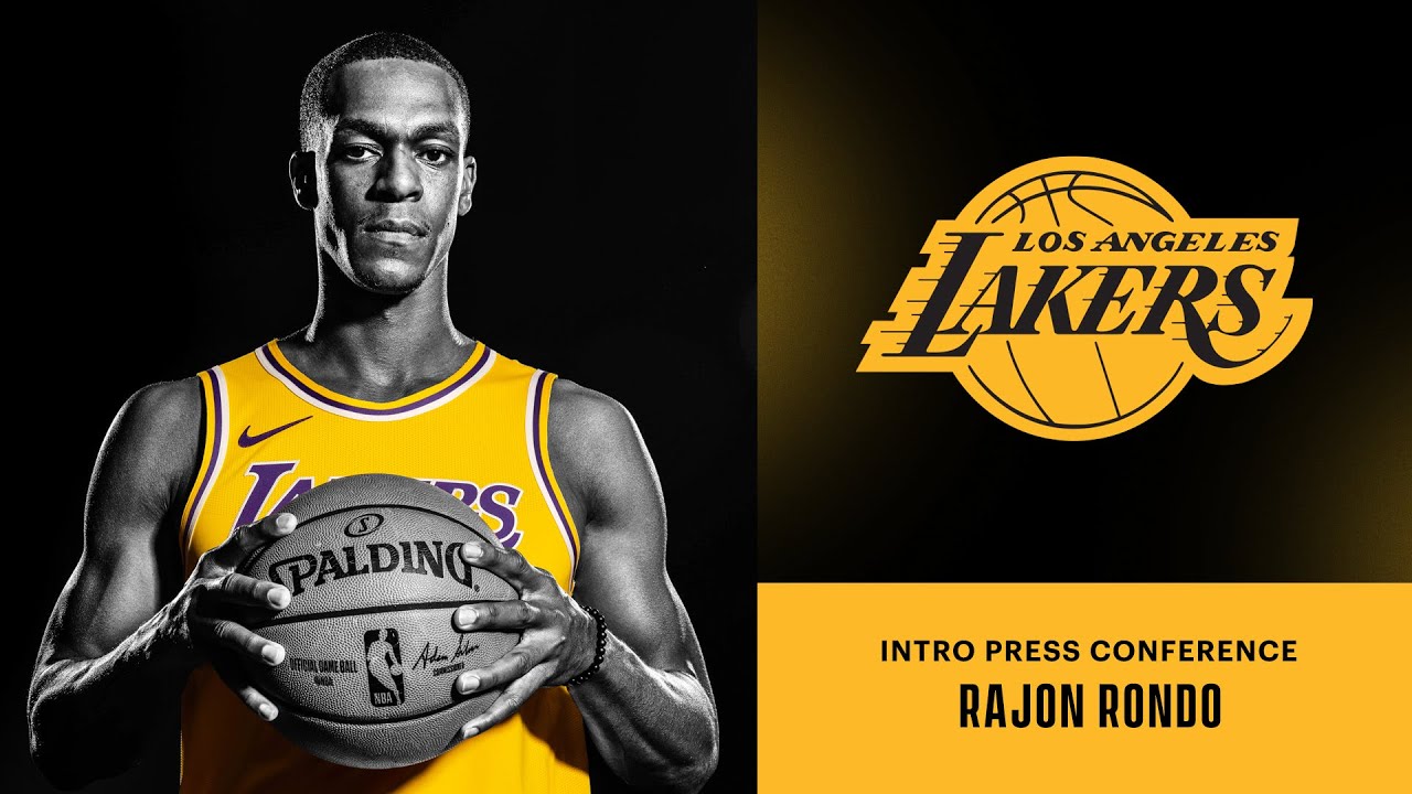 Intro Press Conference: Rajon Rondo (8/31/21)