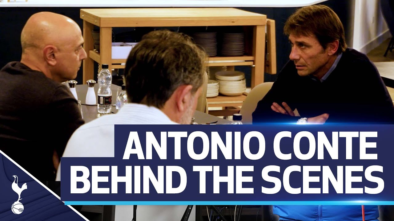 Antonio Conte's first week as Spurs boss | Exclusive behind the scenes footage background