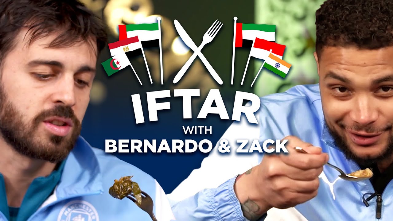 IFTAR WITH BERNARDO SILVA AND ZACK STEFFEN | Could you guess the country..? background