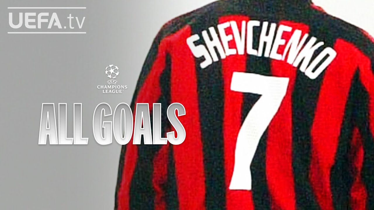 ANDRIY SHEVCHENKO: ALL #UCL GOALS! background
