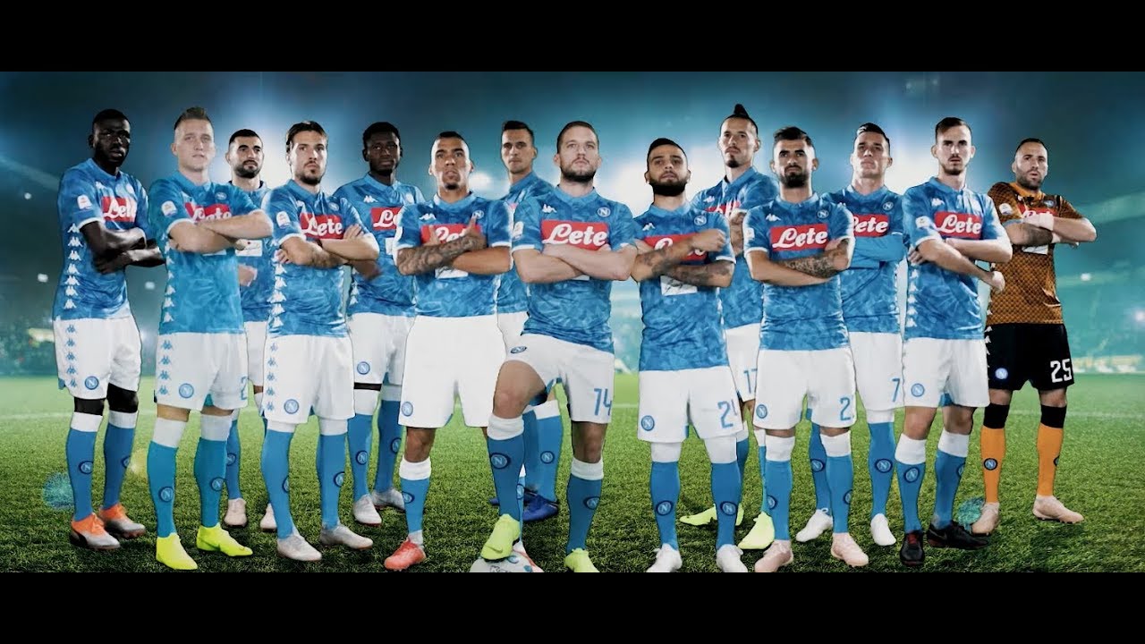 Napoli è una favola - Calendario SSC Napoli 2019. background