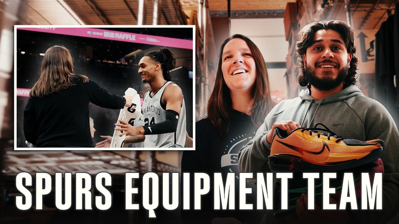 Spurs Invest in Their Best | Everything the San Antonio Spurs Equipment Staff Does On Gameday