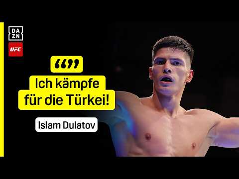 "Ich kämpfe für die Türkei!" - Islam Dulatov | UFC Abu Dhabi Media Day | UFC | DAZN