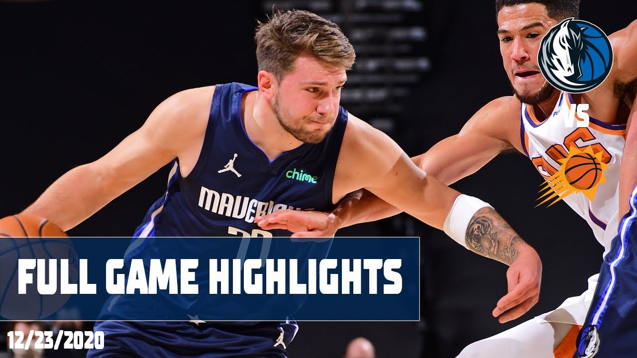 Luka Doncic (32 points) Highlights vs. Phoenix Suns background