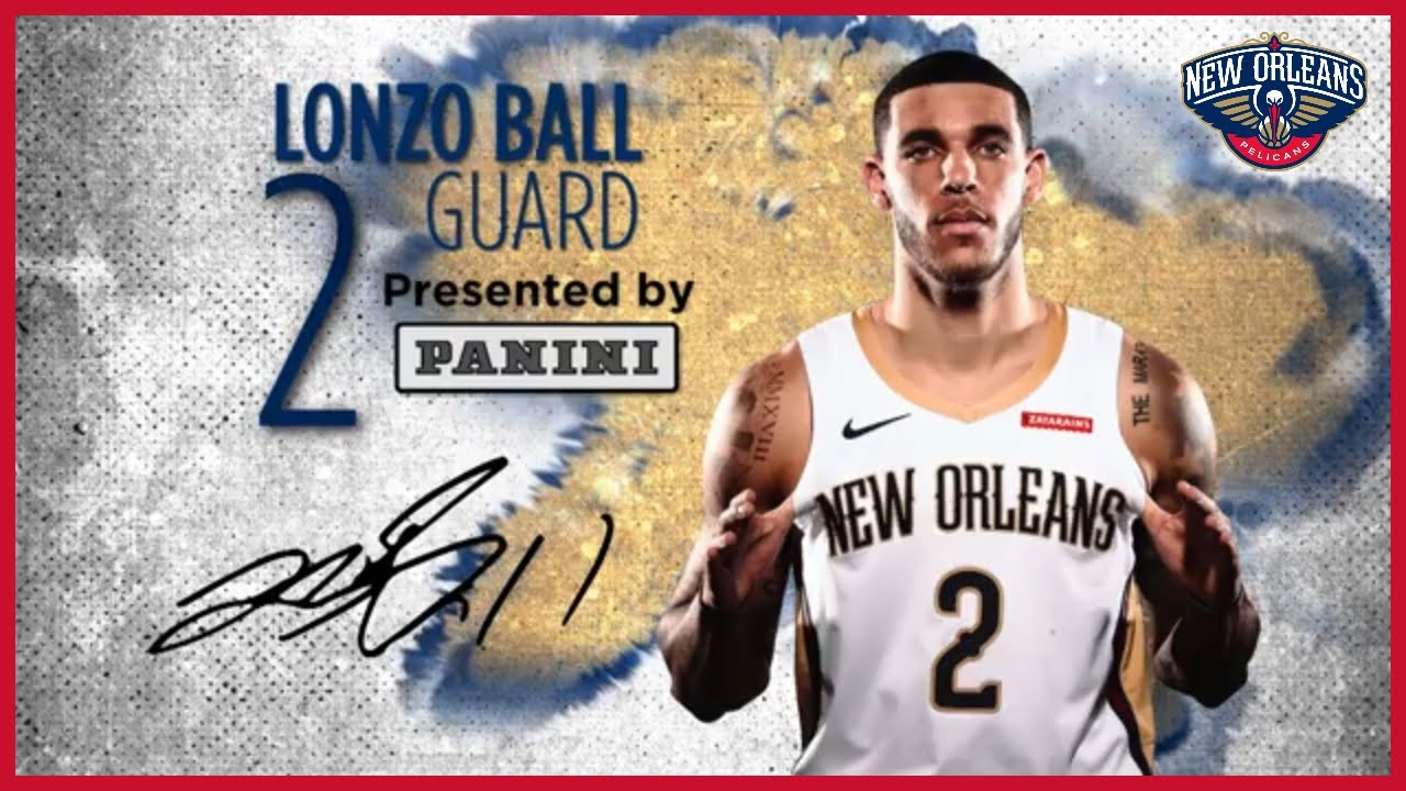 Lonzo Ball Talks Tats, Jersey # Selection | Pelicans Spotlight background