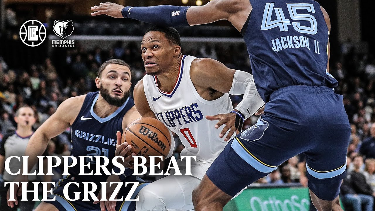 Clippers Beat The Grizzlies | LA Clippers background