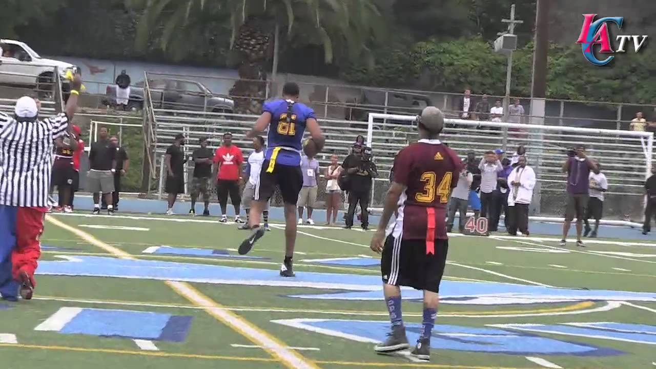 Matt Barnes and Snoop Dogg host Charity Football Game background