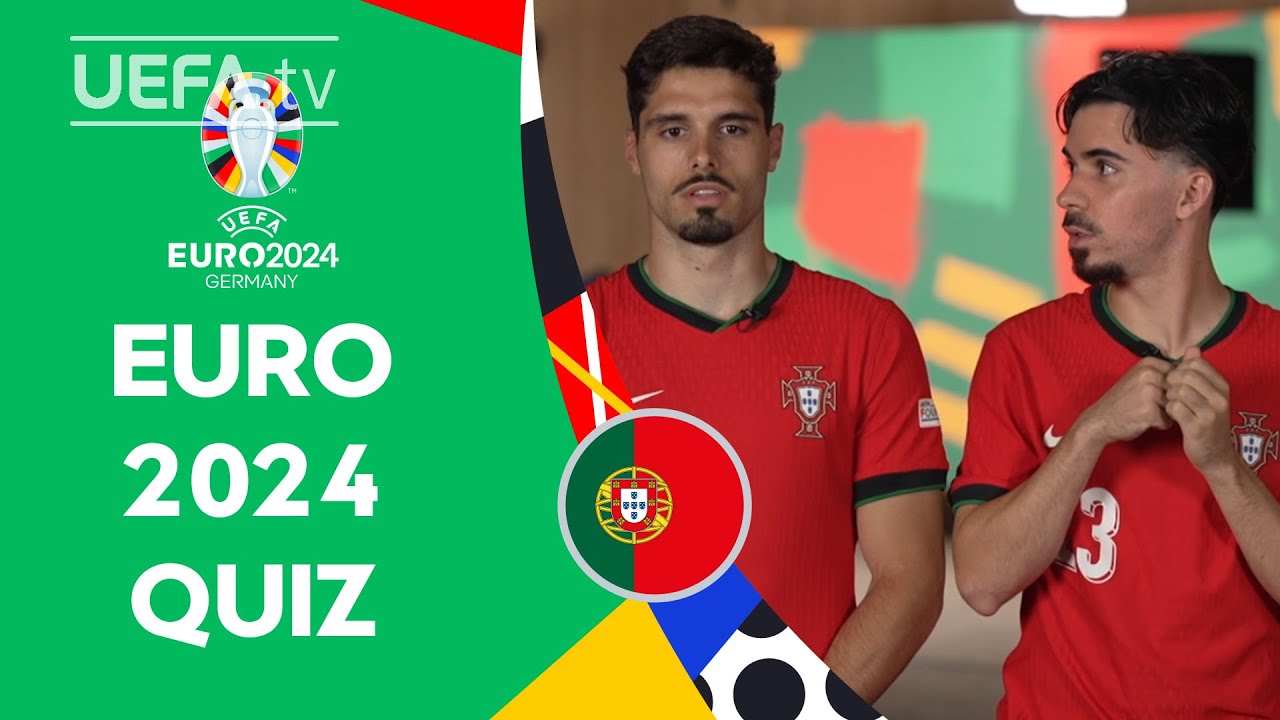 Portugal EURO 2024 QUIZ ft. DANILO, PEPE, VITINHA & NETO background