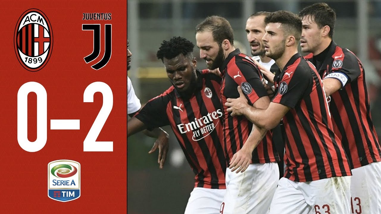 Highlights AC Milan 0-2 Juventus - Matchday 12 Serie A 2018/19