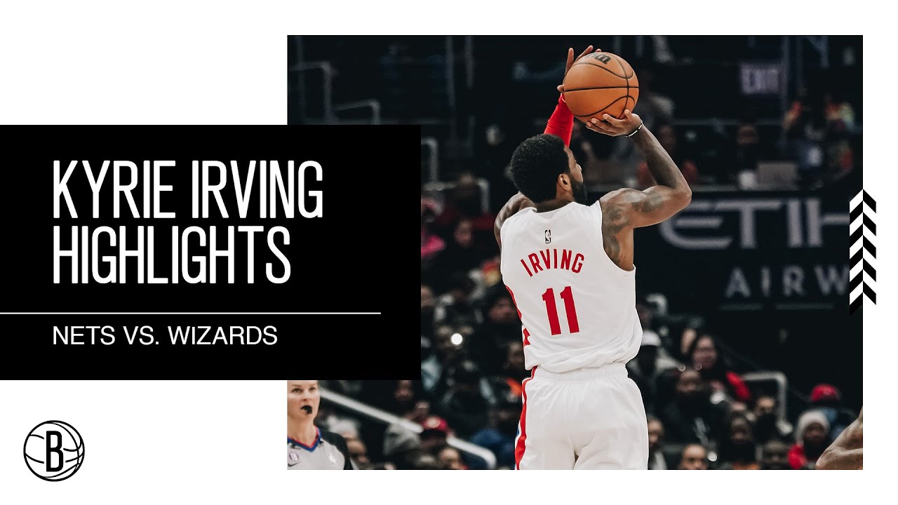 Kyrie Irving Highlights | Brooklyn Nets vs. Washington Wizards | 12.12.22 background